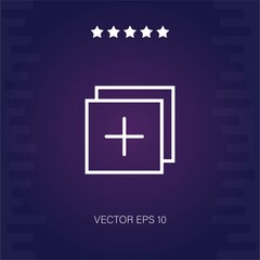add vector icon