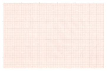 A sheet of graph paper (printed with fine red lines making up a regular grid). Useful as backdrop, background, or texture.
