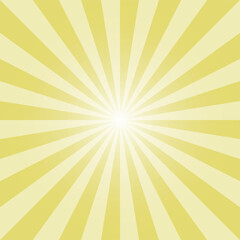 Straw yellow bright grunge sunburst background. Rectangular grunge background. Background design for various purposes.