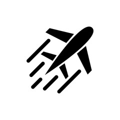 Airplane Icon Vector Illustration Design