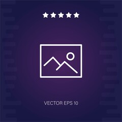 picture vector icon