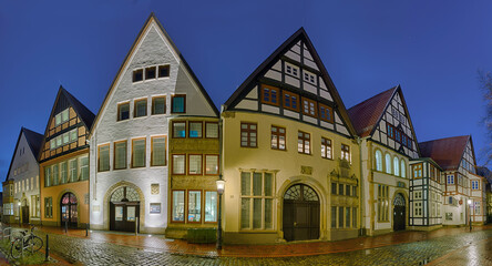Minden Altstadt mit Museum Winter