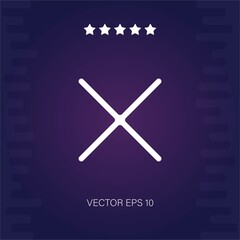 multiply vector icon