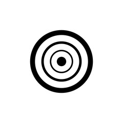 Best Target Icon Vector In Trendy Flat Design
