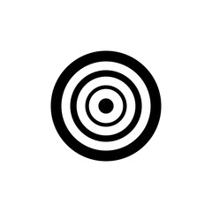 Best Target Icon Vector In Trendy Flat Design