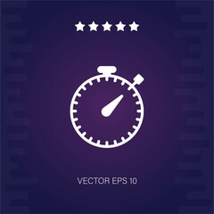 stopwatch vector icon
