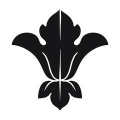 Vintage Ornament Element in baroque style with filigree and floral engrave the best situated for create frame, border, banner. It's hand drawn foliage swirl like victorian or damask design arabesque.