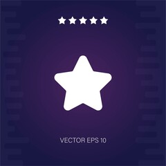 star vector icon