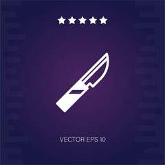 Naklejka premium scalpel vector icon