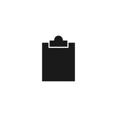 Clipboard icon. Vector Illustration