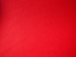 Rustic canvas fabric texture in red color