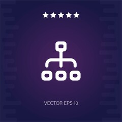 diagram vector icon