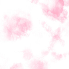 Salmon Dirty Modern Artwork. Sakura Petals. Rose Blooming Sakura. Coral Handmade Vintage. Pink Bleach Dyeing. Gentle Texture. Blush Batik Brush Banner. Fruit Tie Dye Wash.