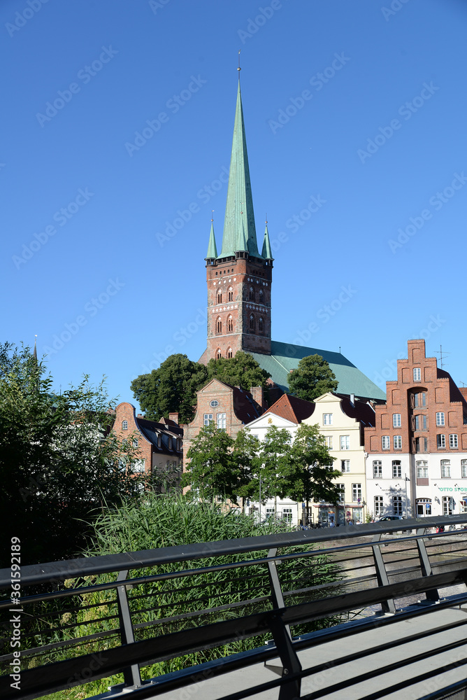 Poster St. Petrikirche in Lübeck