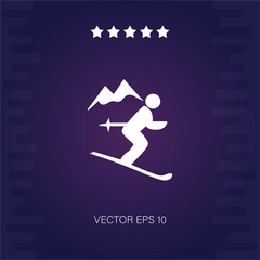 Run vector icon