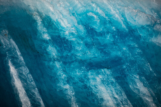 blue ice pattern