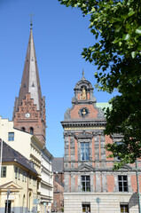 Obraz premium Sankt Petri-Kirche in Malmö