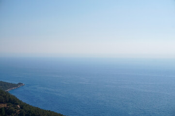 Butterfly Valley panorama in Fethiye, Turkey