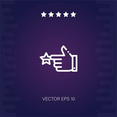 review vector icon
