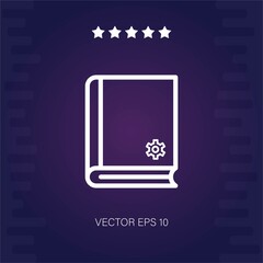 book vector icon