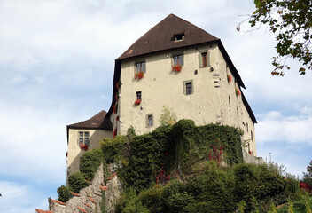 Fototapeta na wymiar Schattenburg in Feldkirch