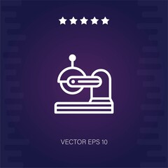 industrial robot vector icon