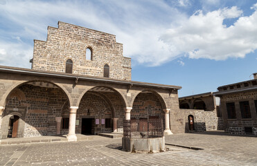 View of the Virgin Mary Syriac Orthodox Church in Diyarbakir, Turkey.  