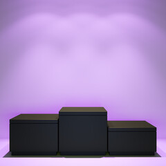 4K Product Showcase for compositing and commercial use. Box podium