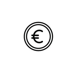 Business & Finance Flat Icon Coin
