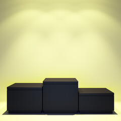 4K Product Showcase for compositing and commercial use. Box podium