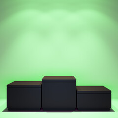 4K Product Showcase for compositing and commercial use. Box podium
