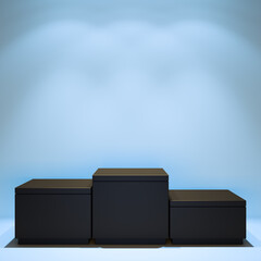 4K Product Showcase for compositing and commercial use. Box podium