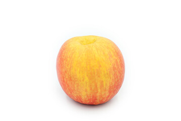 Apples on a white background