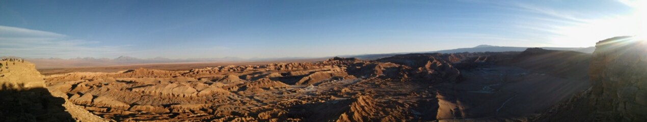 Fototapeta na wymiar Atacama desert landscape, Chile