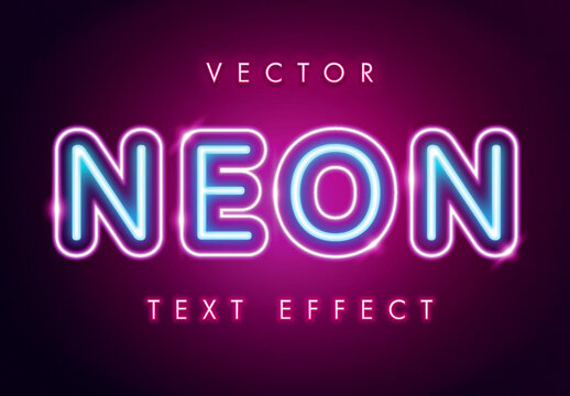 Neon Lights Sign Effect