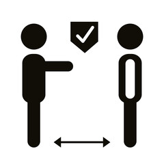 male humans silhouettes distance social silhouette style icon