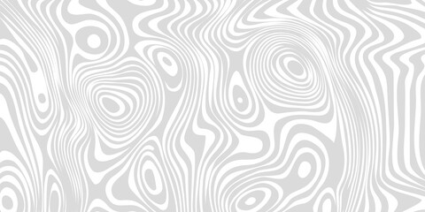 Optical illusion wide banner, background with distorted lines