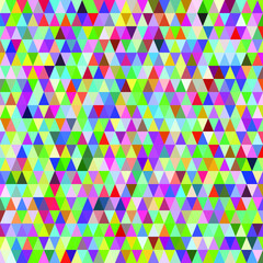 Abstract triangle vector seamless pattern