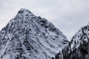 Winter in the mountains