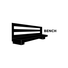 Bench logo in black color design.
