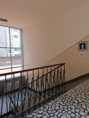 staircase in a modern building