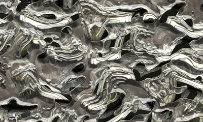 abstract dark metal steel