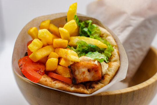 Chicken Gyros Photos Royalty Free Images Graphics Vectors Videos Adobe Stock