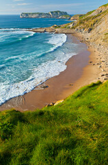 Los Caballos beach, Miengo, Cantabria,  Bay of Byscay, Spain, Europe