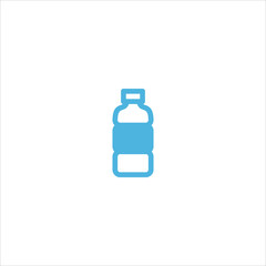 water bottle icon flat vector logo design trendy