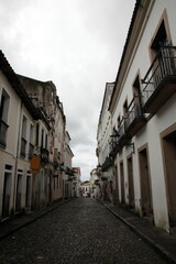 Fototapeta na wymiar View of historical Pelourinho in Salvador, Bahia, Brazil. 