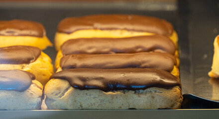 Cakes, pastries, sweets, pastries and chocolates