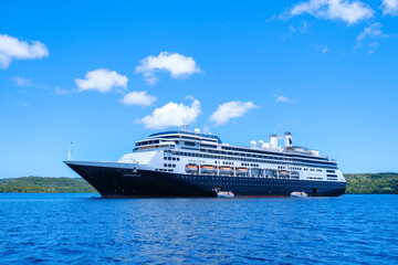 cruise ships in the sea