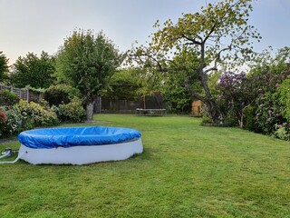 swimming pool in the park