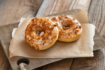 Two donuts